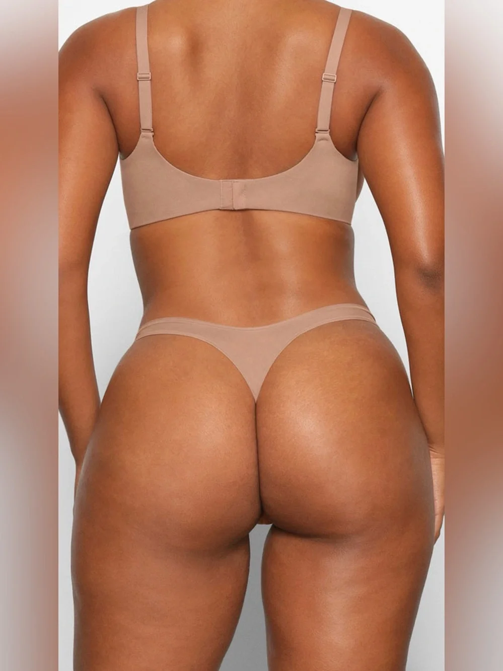 SKIMS Fits Everybody Unlined Demi Bra 34D NWT Sienna Color - Picture 8 of 9